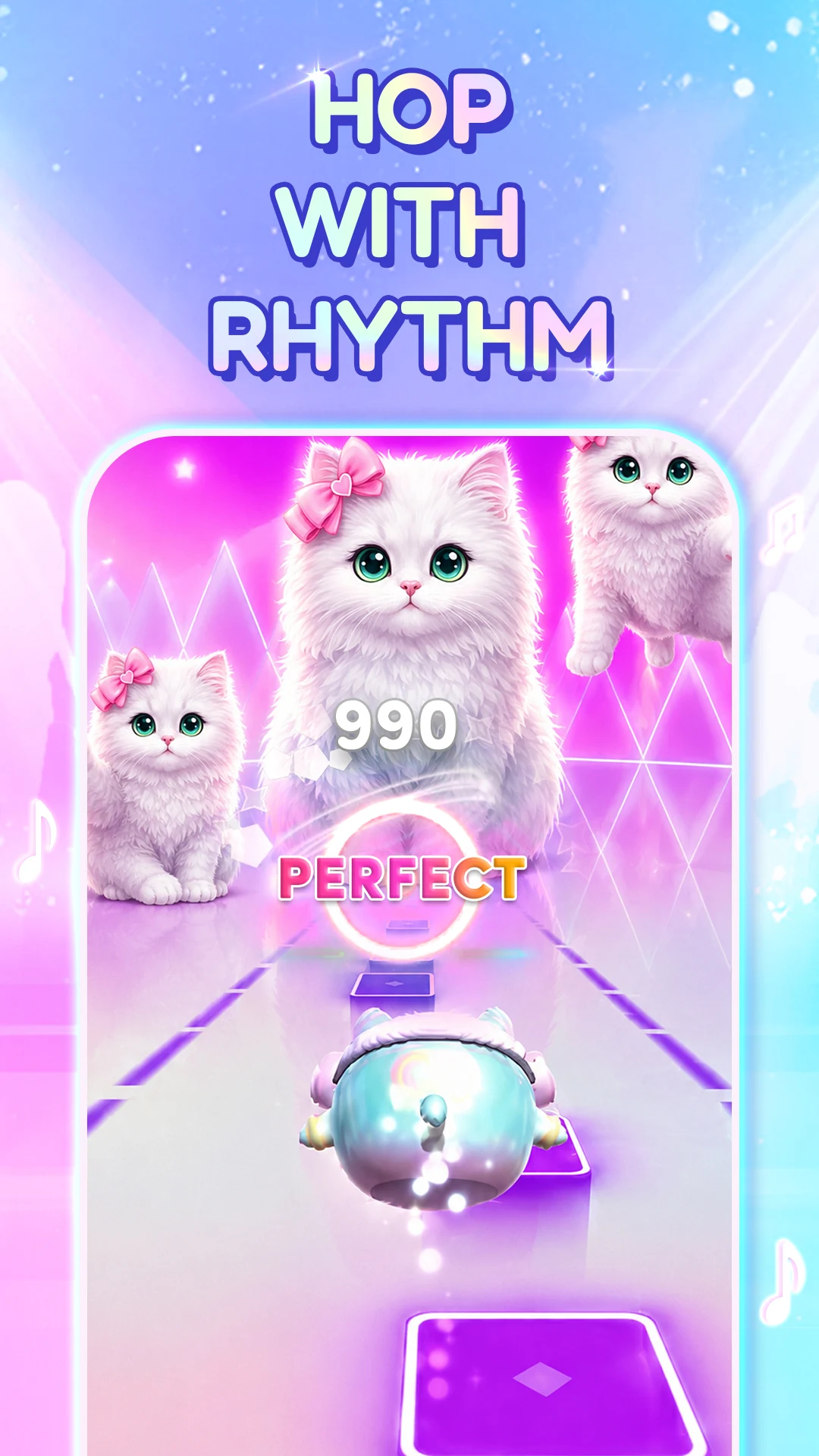 Cat Jump: Cute Pet Music Game screenshot