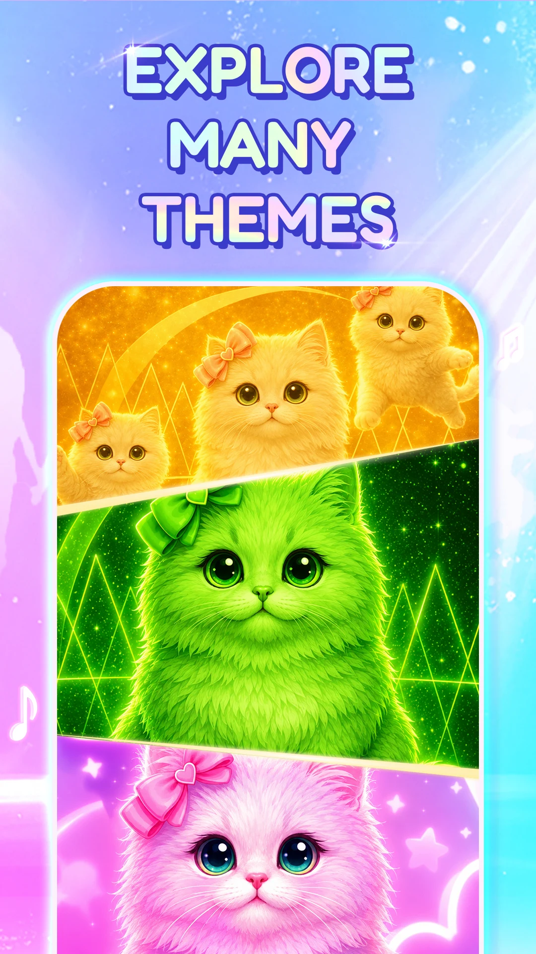 Cat Jump: Cute Pet Music Game screenshot