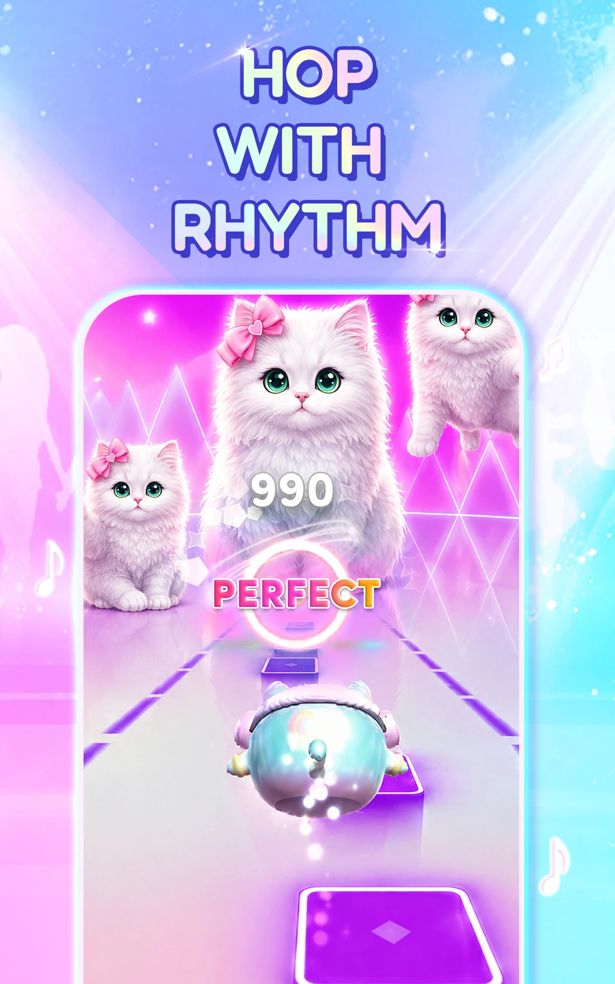 Cat Jump: Cute Pet Music Game screenshot